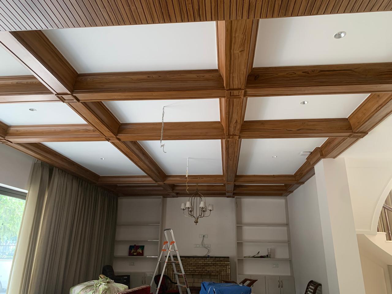 Wooden false ceiling design